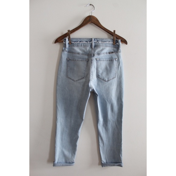 KanCan NWT High Rise Ripped Capri Jeans 27 4 - Picture 6 of 9